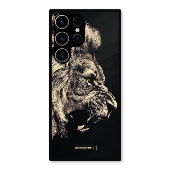 Roaring Lion Metal Back Case for Galaxy S23 Ultra
