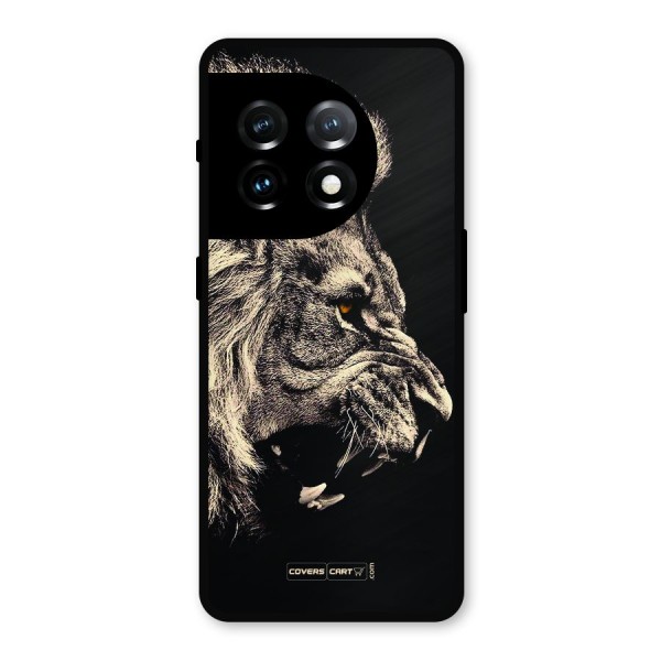 Roaring Lion Metal Back Case for OnePlus 11