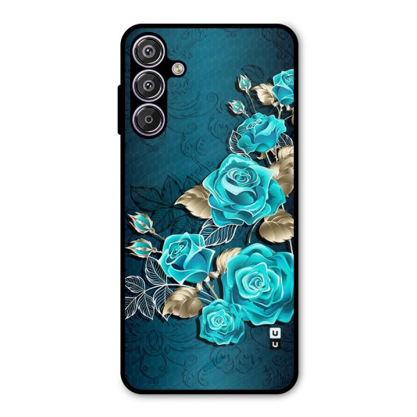 Rose Sheet Metal Back Case for Galaxy F15