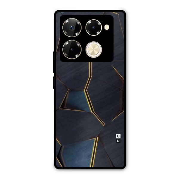 Royal Abstract Metal Back Case for Infinix Note 40 Pro