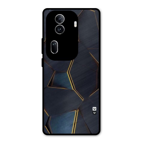 Royal Abstract Metal Back Case for Oppo Reno11 Pro 5G