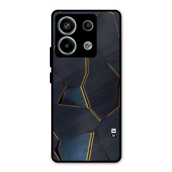 Royal Abstract Metal Back Case for Redmi Note 13 Pro 5G