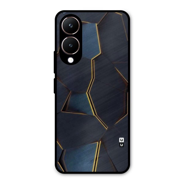 Royal Abstract Metal Back Case for Vivo Y28