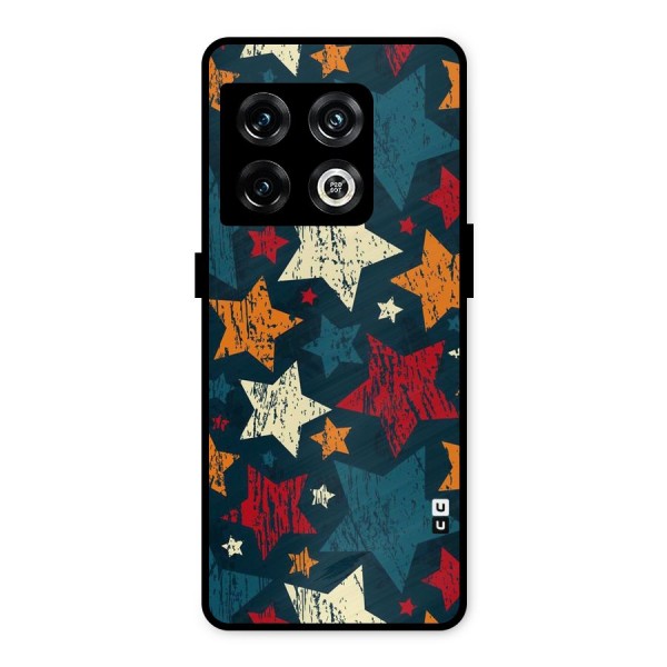 Rugged Star Design Metal Back Case for OnePlus 10 Pro 5G