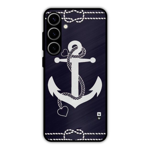 Sail Anchor Metal Back Case for Galaxy S24 Plus