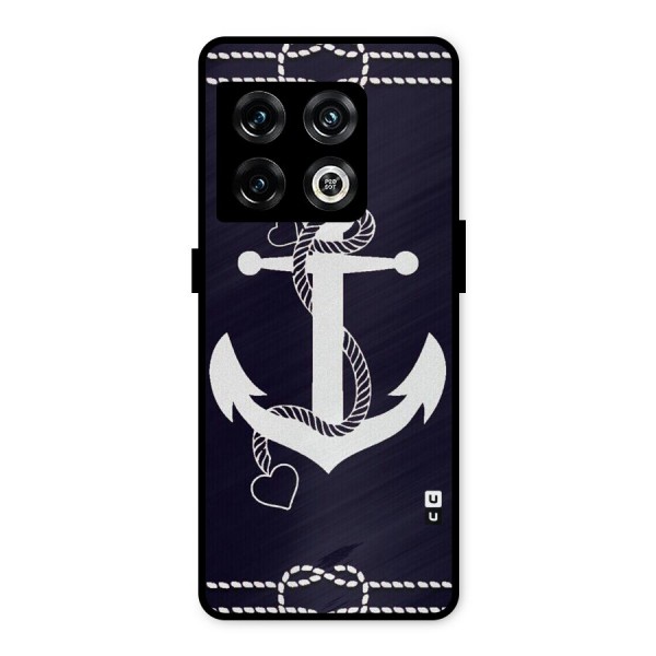 Sail Anchor Metal Back Case for OnePlus 10 Pro 5G