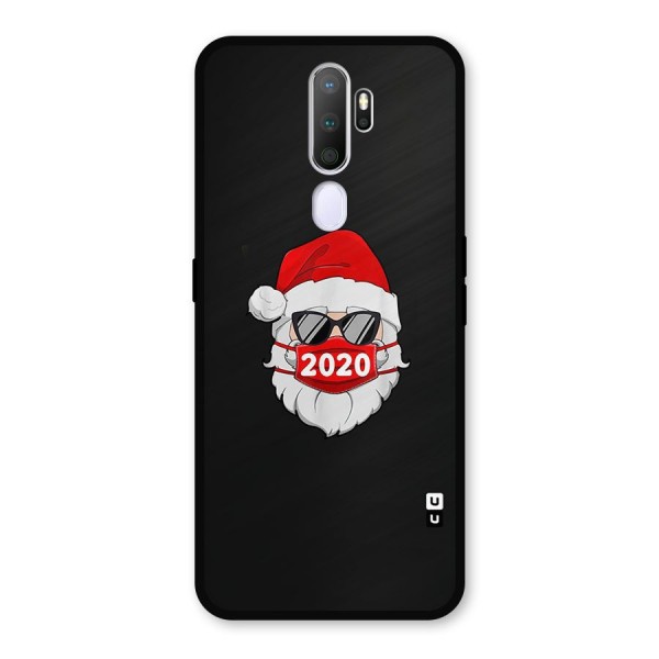Santa 2020 Metal Back Case for Oppo A9 (2020)