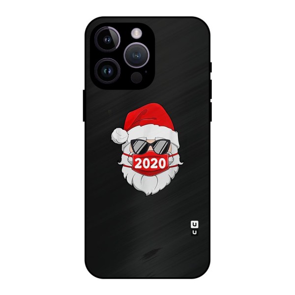 Santa 2020 Metal Back Case for iPhone 14 Pro Max