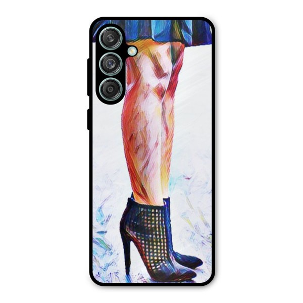 Sassy Heels Metal Back Case for Galaxy M55 5G
