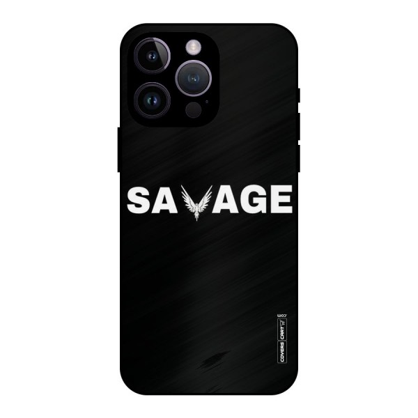 Savage Metal Back Case for iPhone 14 Pro Max