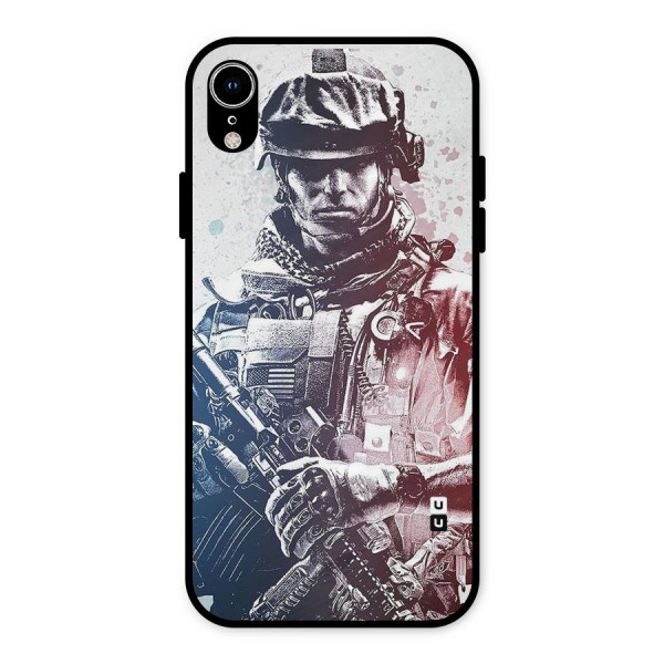 Saviour Metal Back Case for iPhone XR