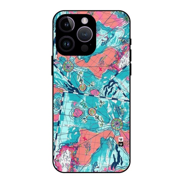 Sea Adventure Metal Back Case for iPhone 14 Pro Max