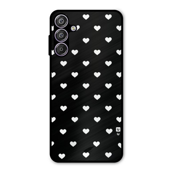 Seamless Hearts Pattern Metal Back Case for Galaxy F15