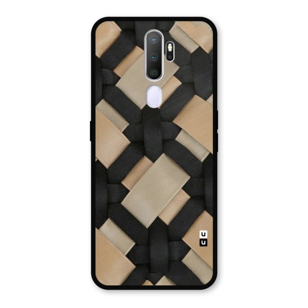 Shade Thread Metal Back Case for Oppo A9 (2020)