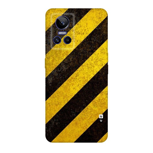 Shaded Yellow Stripes Original Polycarbonate Back Case for Realme GT Neo 3