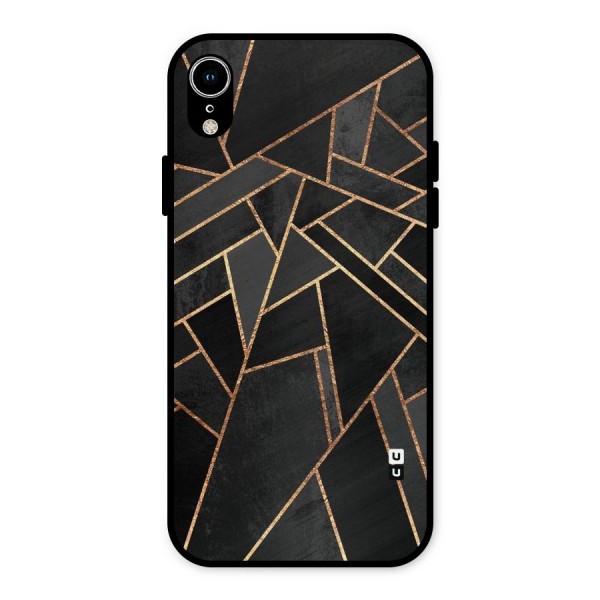 Sharp Tile Metal Back Case for iPhone XR