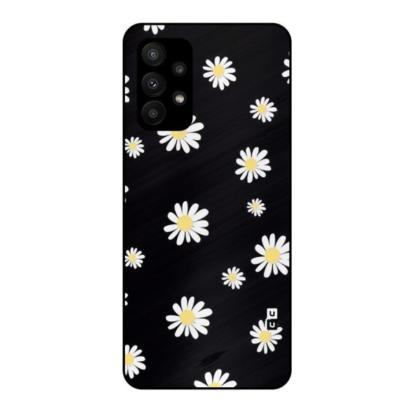 Simple Sunflowers Pattern Metal Back Case for Galaxy A23