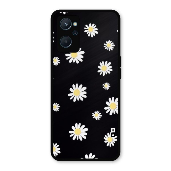 Simple Sunflowers Pattern Metal Back Case for Realme 9i