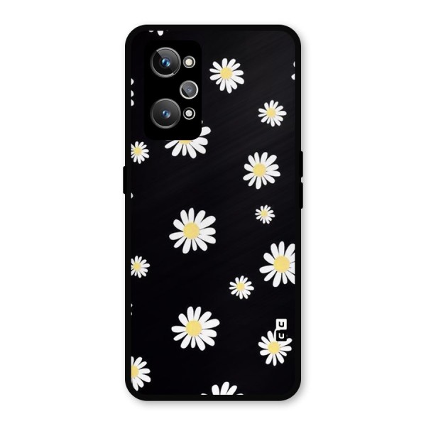 Simple Sunflowers Pattern Metal Back Case for Realme GT Neo2