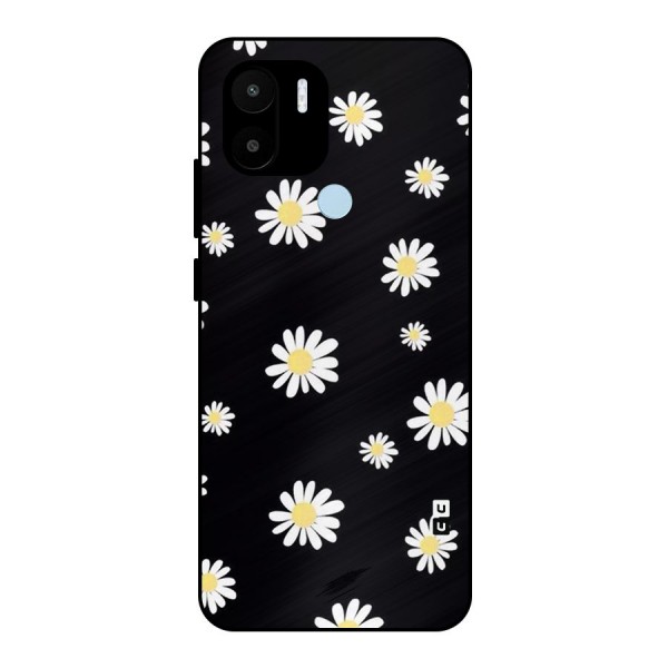 Simple Sunflowers Pattern Metal Back Case for Redmi A1+