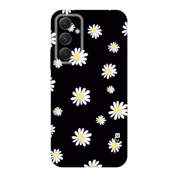 Simple Sunflowers Pattern Original Polycarbonate Back Case for Galaxy A54