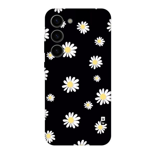 Simple Sunflowers Pattern Original Polycarbonate Back Case for Galaxy S23