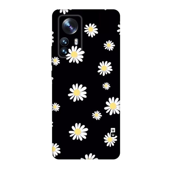 Simple Sunflowers Pattern Original Polycarbonate Back Case for Xiaomi 12 Pro