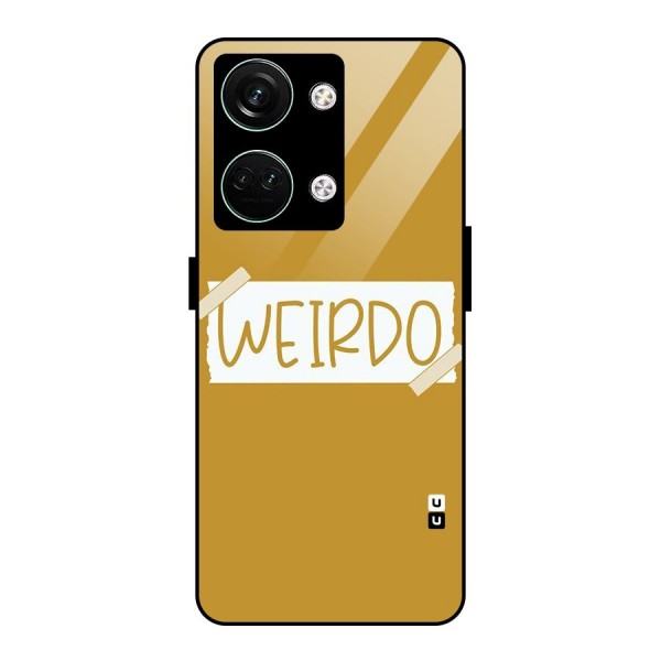 Simple Weirdo Glass Back Case for Oneplus Nord 3