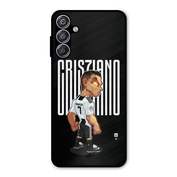 Soccer Star Metal Back Case for Galaxy M15
