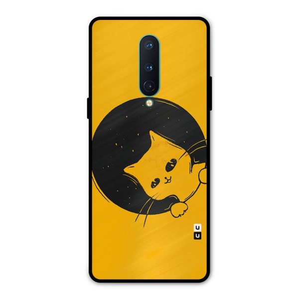 Space Cat Metal Back Case for OnePlus 8