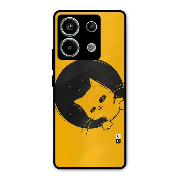 Space Cat Metal Back Case for Redmi Note 13 Pro 5G