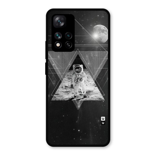 Space Triangle Abstract Metal Back Case for Xiaomi 11i 5G