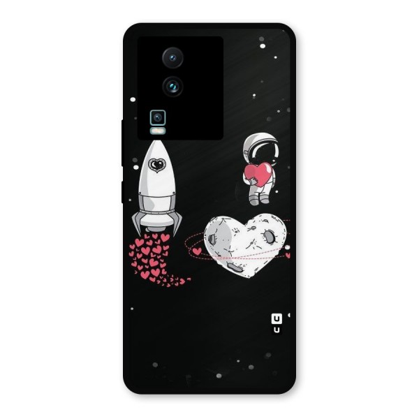 Spaceman Love Metal Back Case for iQOO Neo 7 Pro