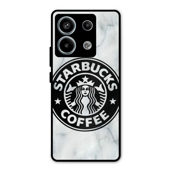 StarBuck Marble Metal Back Case for Redmi Note 13 Pro 5G