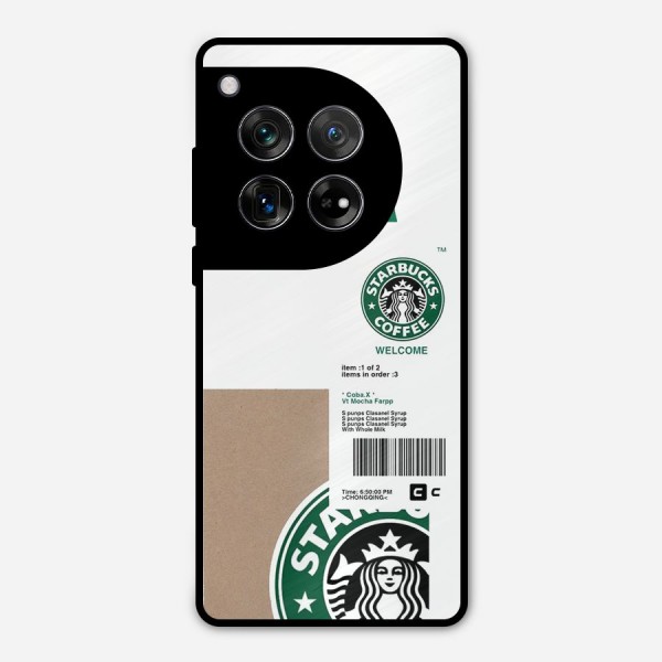 Starbucks Coffee Mocha Metal Back Case for OnePlus 12