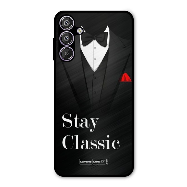 Stay Classic Metal Back Case for Galaxy F15