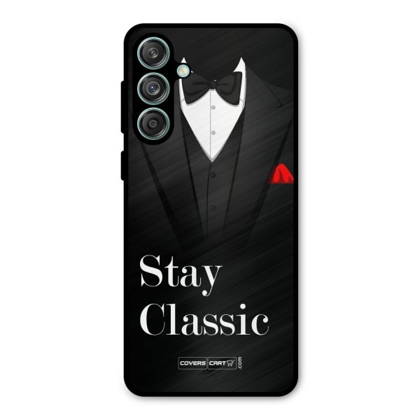 Stay Classic Metal Back Case for Galaxy M55 5G