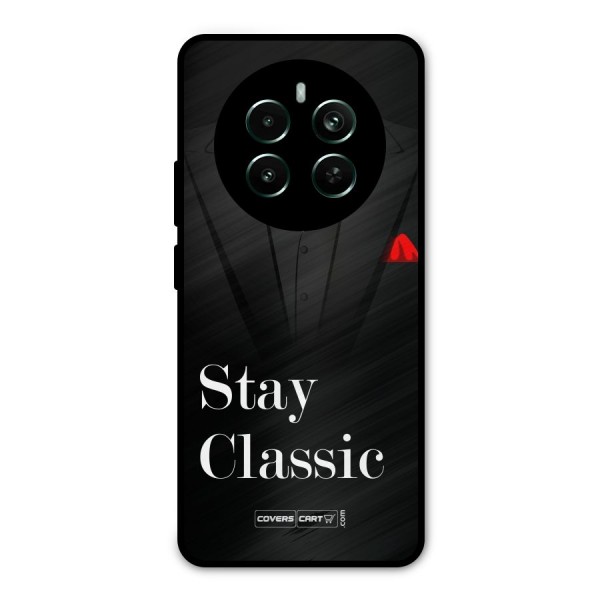Stay Classic Metal Back Case for Realme 12 Plus