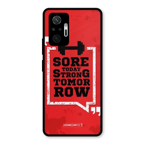 Stay Strong Metal Back Case for Redmi Note 10 Pro