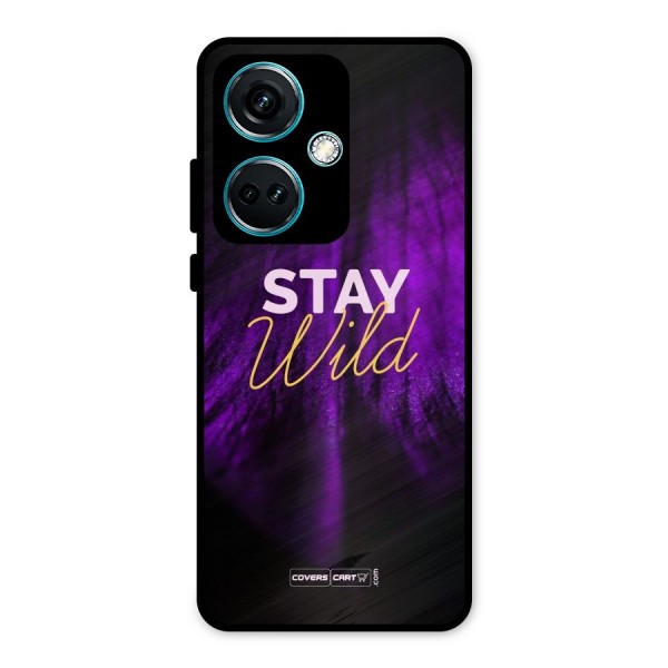 Stay Wild Metal Back Case for OnePlus Nord CE 3 5G