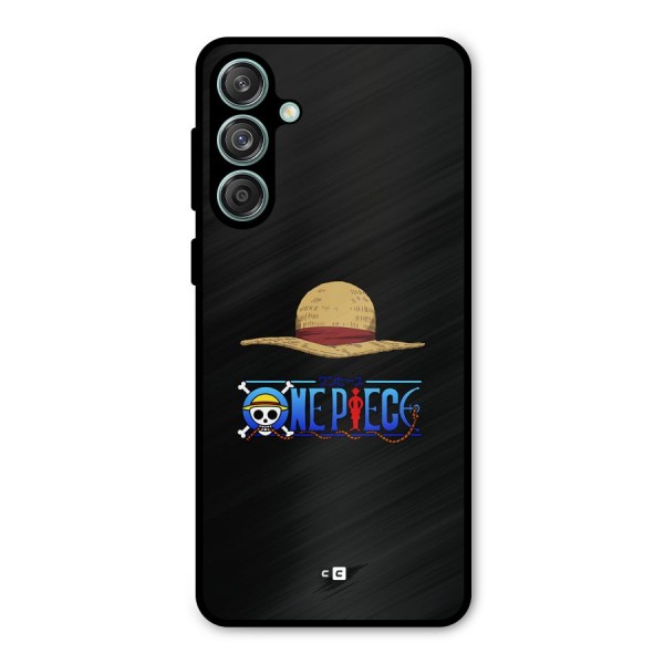 Straw Hat Metal Back Case for Galaxy M55 5G