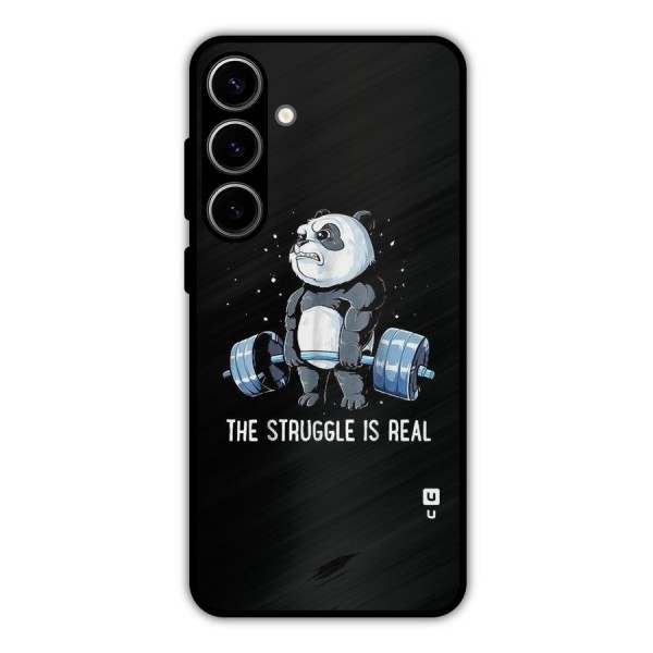 Struggle in Real Metal Back Case for Galaxy S24 Plus
