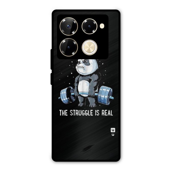 Struggle in Real Metal Back Case for Infinix Note 40 Pro