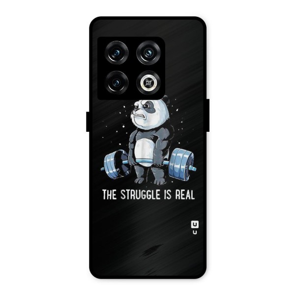 Struggle in Real Metal Back Case for OnePlus 10 Pro 5G