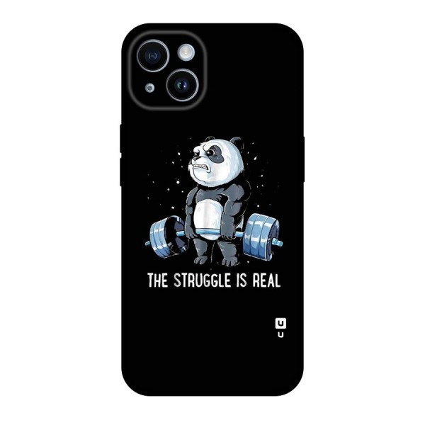 Struggle is Real Panda Original Polycarbonate Back Case for iPhone 14
