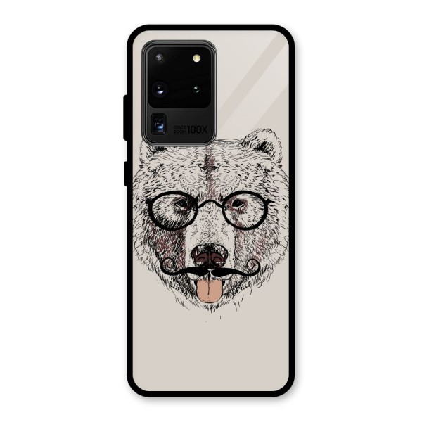 Studious Bear Glass Back Case for Galaxy S20 Ultra