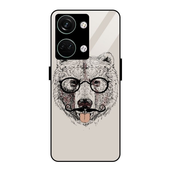Studious Bear Glass Back Case for Oneplus Nord 3