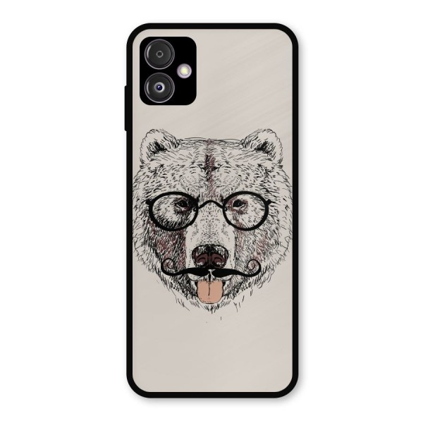 Studious Bear Metal Back Case for Galaxy F14