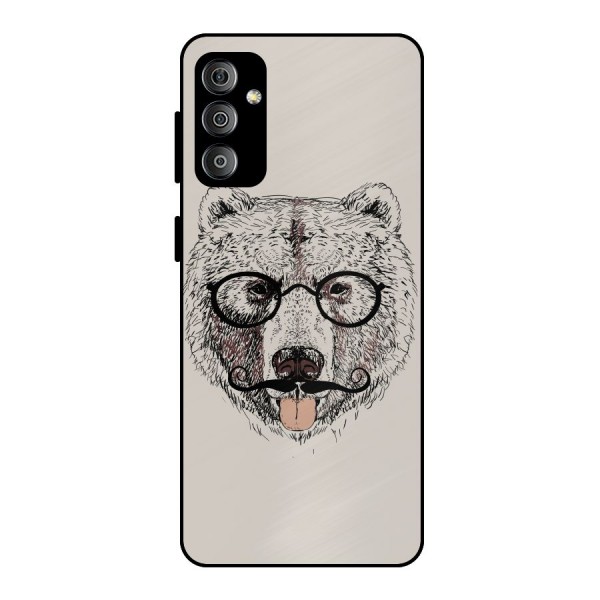 Studious Bear Metal Back Case for Galaxy F23