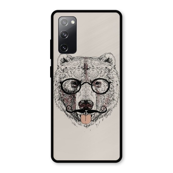 Studious Bear Metal Back Case for Galaxy S20 FE